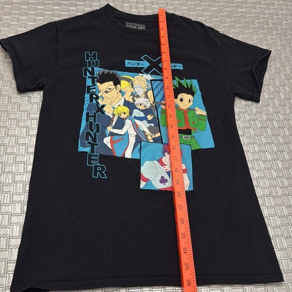 Hunter X Hunter Anime Graphic Frames Tee Black Short Sleeve Shirt Size Small - Picture 2 of 4